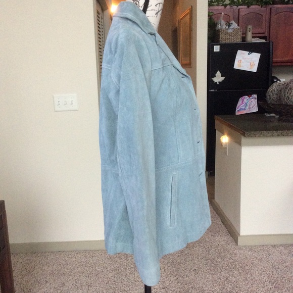 💙 Wilsons Leather Suede Blazer 💙 - Picture 3 of 6